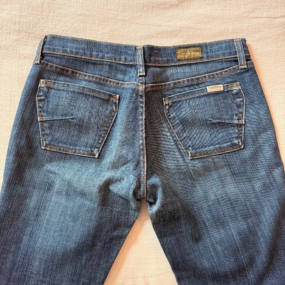 David Kahn Style 508 Premium Bootcut Jeans Dark Wash Size 29